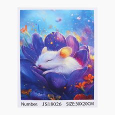 Алмазная мозаика Спящий мышонок, TK Group (20х30 см)