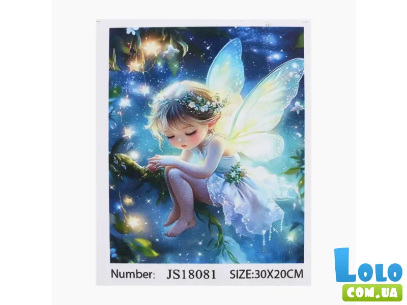 Алмазная мозаика Лесная фея, TK Group (20х30 см)