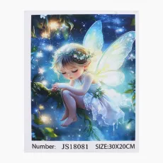 Алмазная мозаика Лесная фея, TK Group (20х30 см)