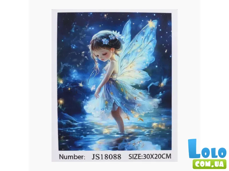 Алмазная мозаика Фея, TK Group (20х30 см)