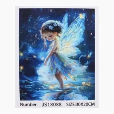 Алмазная мозаика Фея, TK Group (20х30 см)
