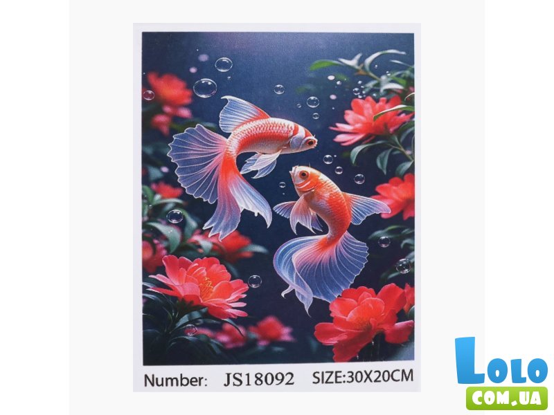 Алмазная мозаика Рыбы, TK Group (20х30 см)