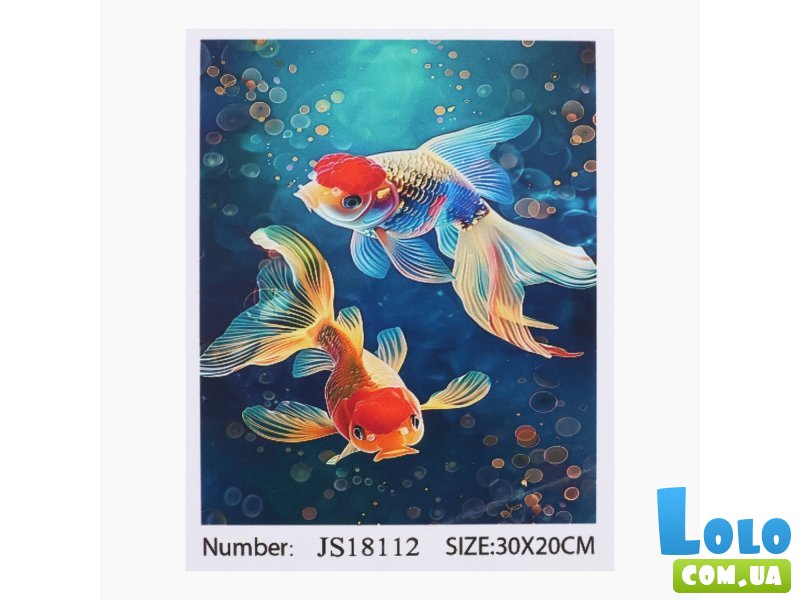 Алмазная мозаика Рыбы, TK Group (20х30 см)
