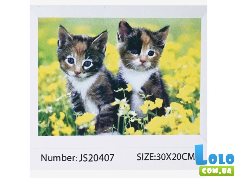 Алмазная мозаика Котики, TK Group (20х30 см)