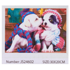 Алмазная мозаика Животные, TK Group (20х30 см)