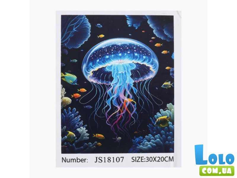 Алмазная мозаика Медуза, TK Group (20х30 см)