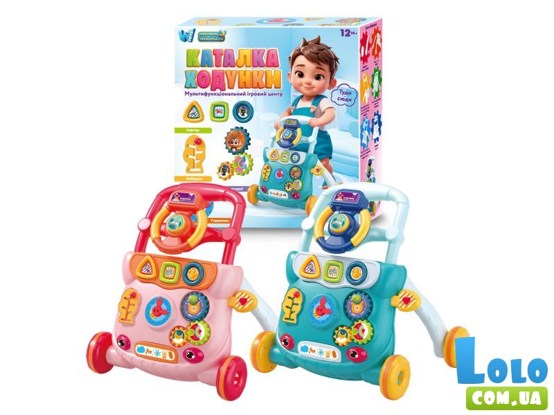 Каталка-ходунки, WToys (в ассортименте)