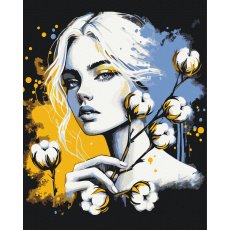 Картина по номерам Цветок силы ©Анна Грицюк, Brushme (40х50 см)