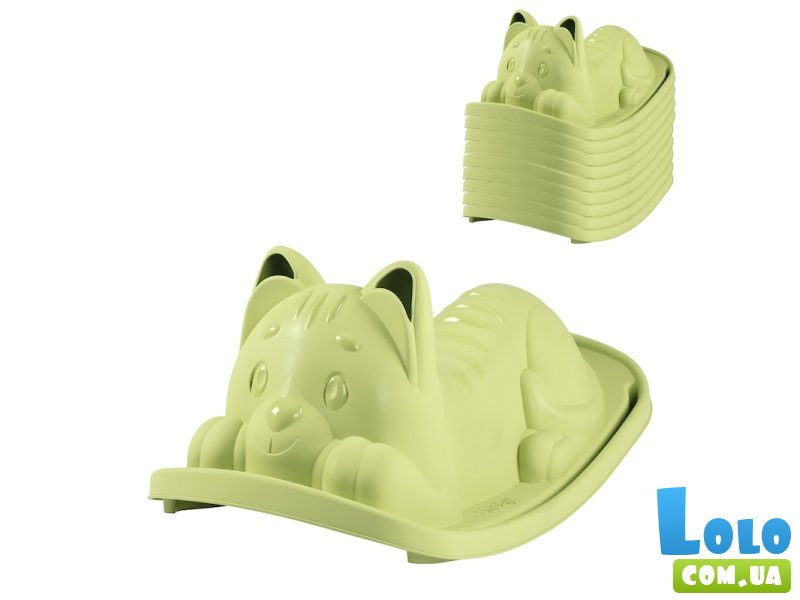 Качели Котенок, Smoby (зеленый)