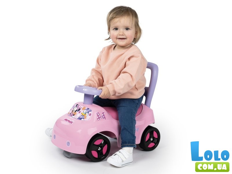 Автомобиль для прогулок - толокар Минни Маус, Smoby