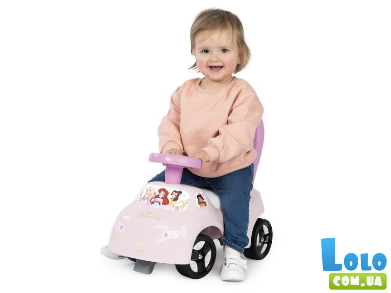Автомобиль для прогулок - толокар Дисней. Принцессы, Smoby