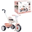 Детский металлический велосипед 2 в 1 Би Муви, Smoby (розовая жемчужина)