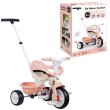 Детский металлический велосипед 3 в 1 Би Муви. Комфорт, Smoby (розовая жемчужина)