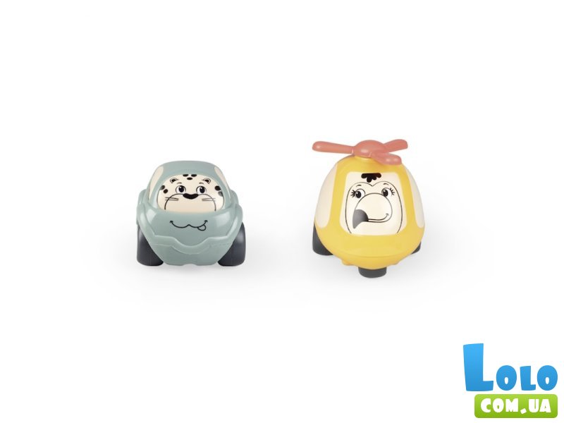 Гараж с машиной и вертолетом, Smoby