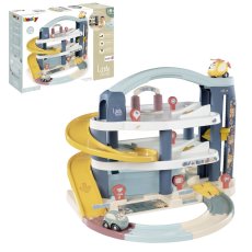 Гараж с машиной и вертолетом, Smoby