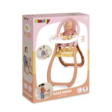 Стульчик для кормления кукол Бэби Ньорс, Smoby (терракотовая пудра)