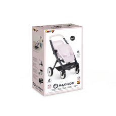 Коляска для кукол-близнецов Maxi-Cosi, Smoby (розовая жемчужина)