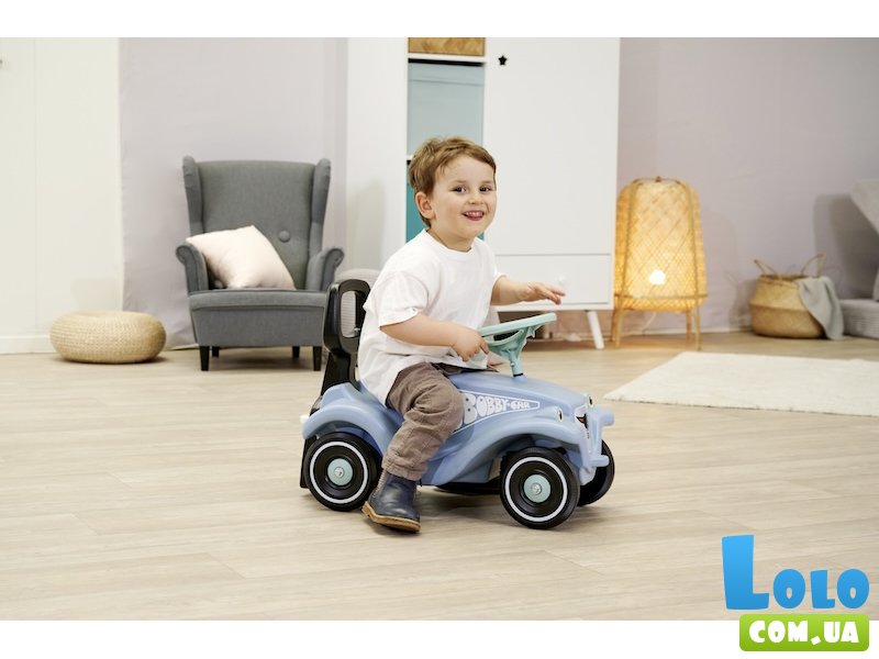 Автомобиль для прогулок 2 в 1 толокар со спинкой, BIG