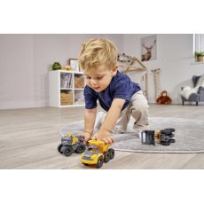 Набор машин Вольво. Автоконструктор, Dickie Toys