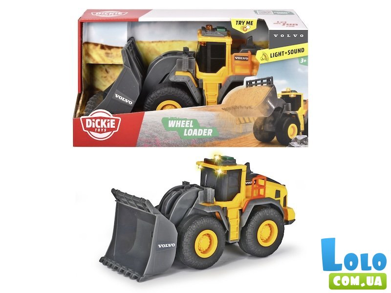 Машина Погрузчик Вольво, Dickie Toys