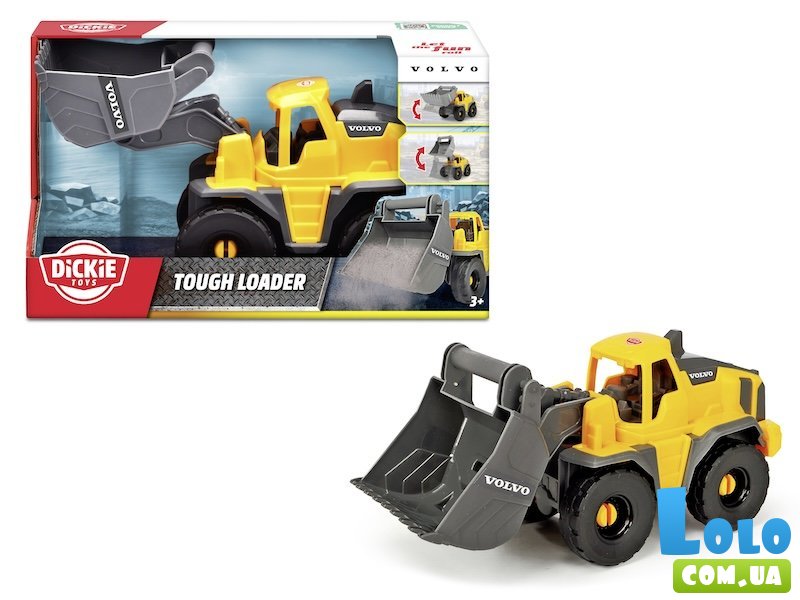 Машина Погрузчик Вольво, Dickie Toys