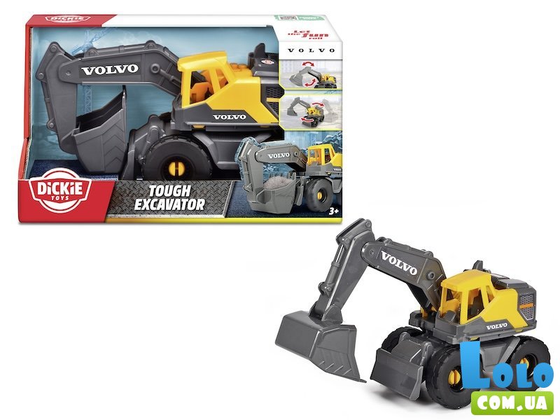 Экскаватор Вольво, Dickie Toys