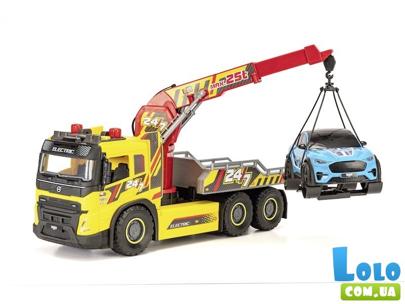 Машина Вольво Эвакуатор с машиной, Dickie Toys