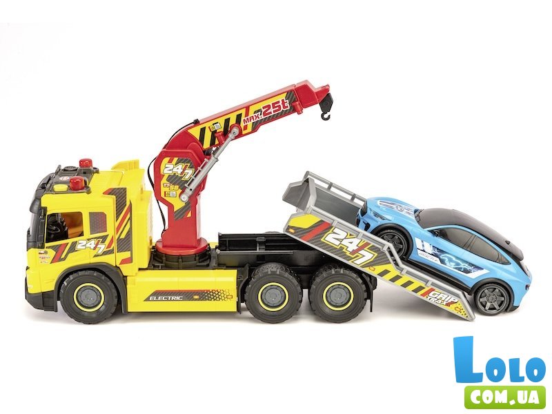 Машина Вольво Эвакуатор с машиной, Dickie Toys