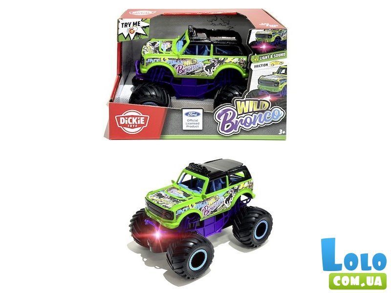 Машина Безумный Бронко, Dickie Toys