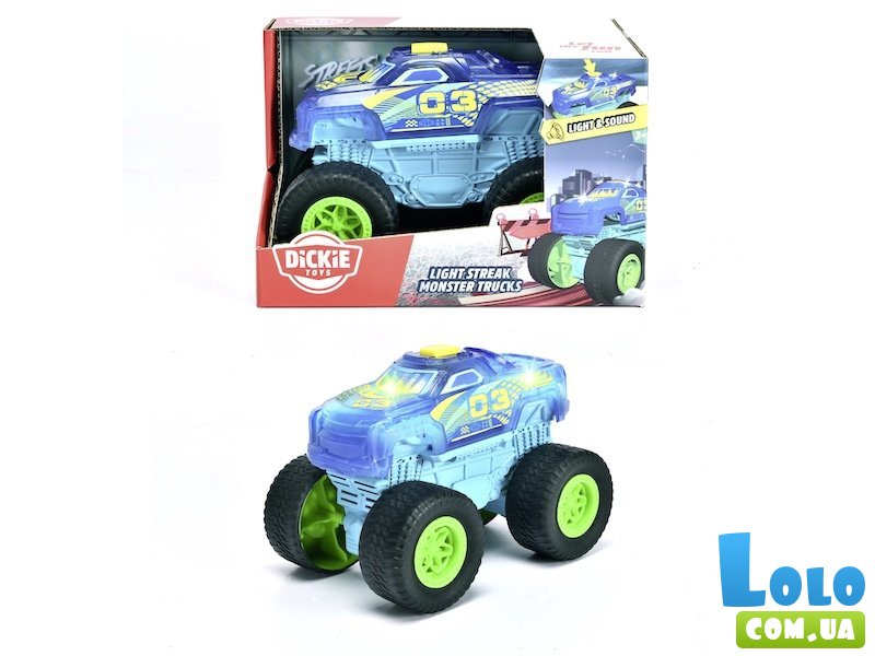 Машина Монстр-трак. Соник, Dickie Toys