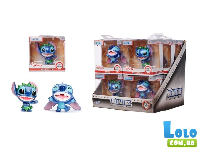 Фигурка металлическая Стич, Jada (в ассортименте)