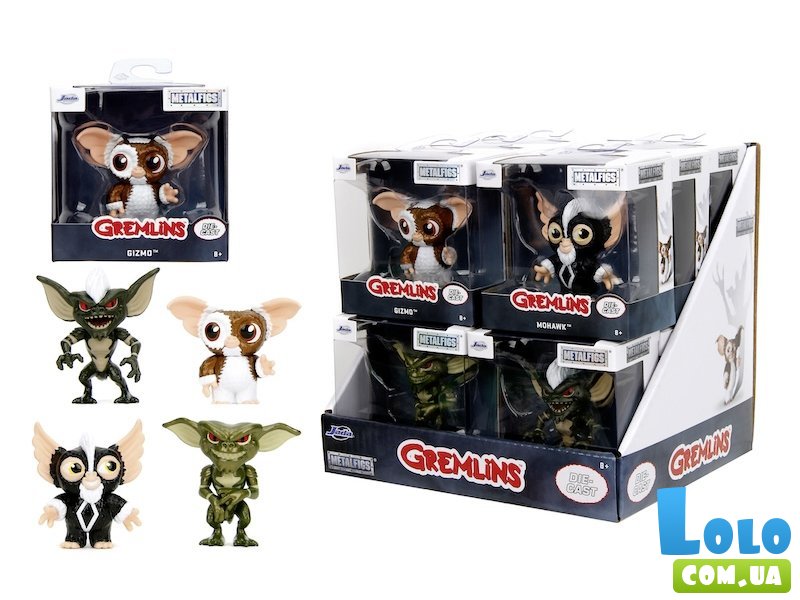 Фигурка металлическая Гремлины, Jada (в ассортименте)