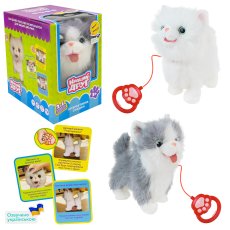 Мягкая интерактивная игрушка Котенок (в ассортименте)