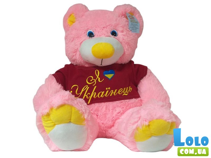 Мягкая игрушка Медведь Барни, 75 см (розовый)