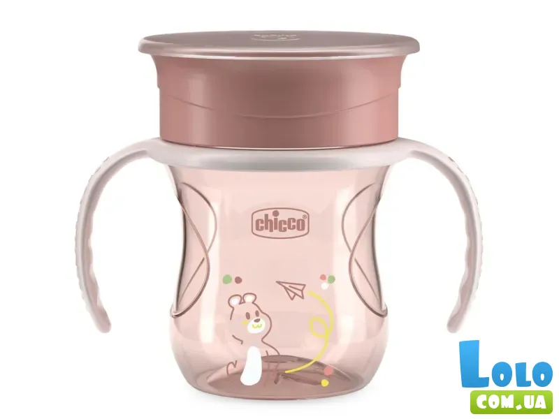 Чашка Perfect Cup, Chicco, 200мл (розовый)