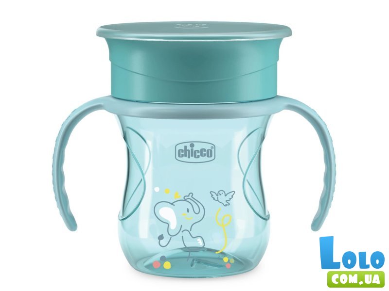 Чашка Perfect Cup, Chicco, 200мл (голубой)