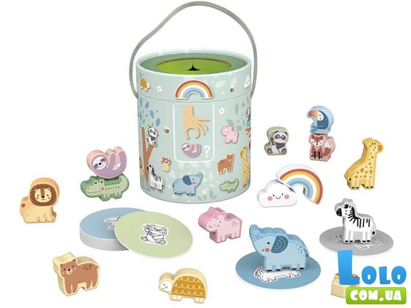 Тактильная игра Таинственное ведерко, Tooky Toy