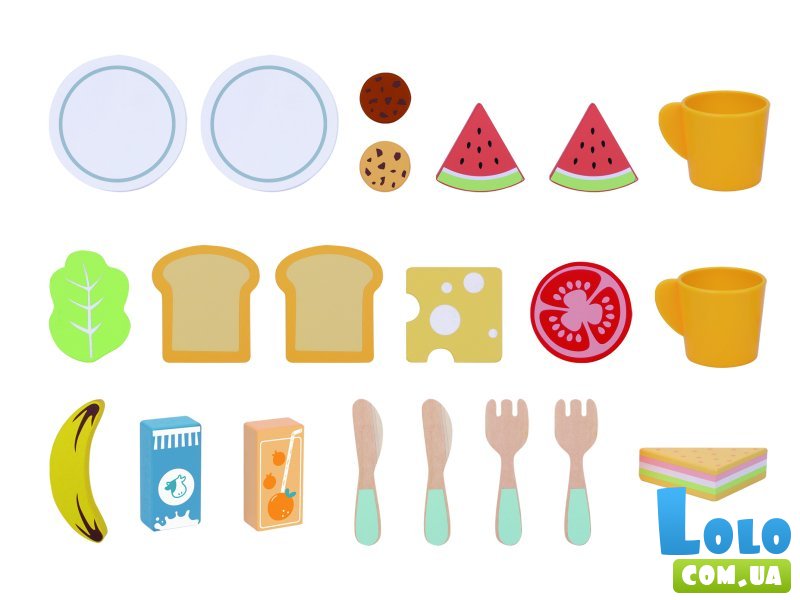 Игровой набор Пикник на лужайке, Tooky Toy