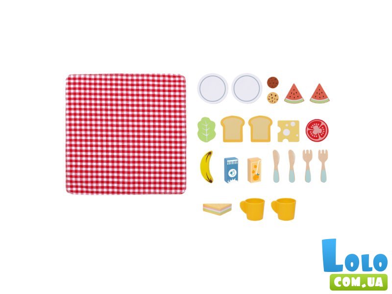 Игровой набор Пикник на лужайке, Tooky Toy