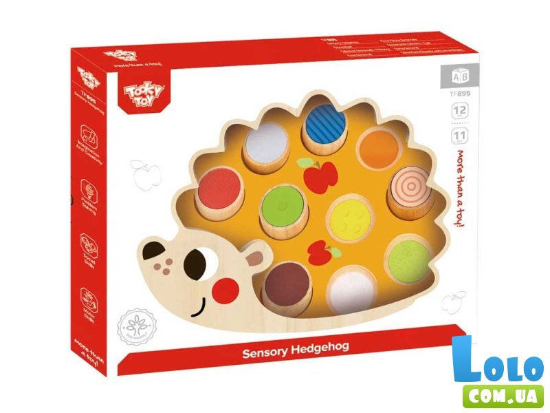 Сенсорная игра Ёжик, Tooky Toy