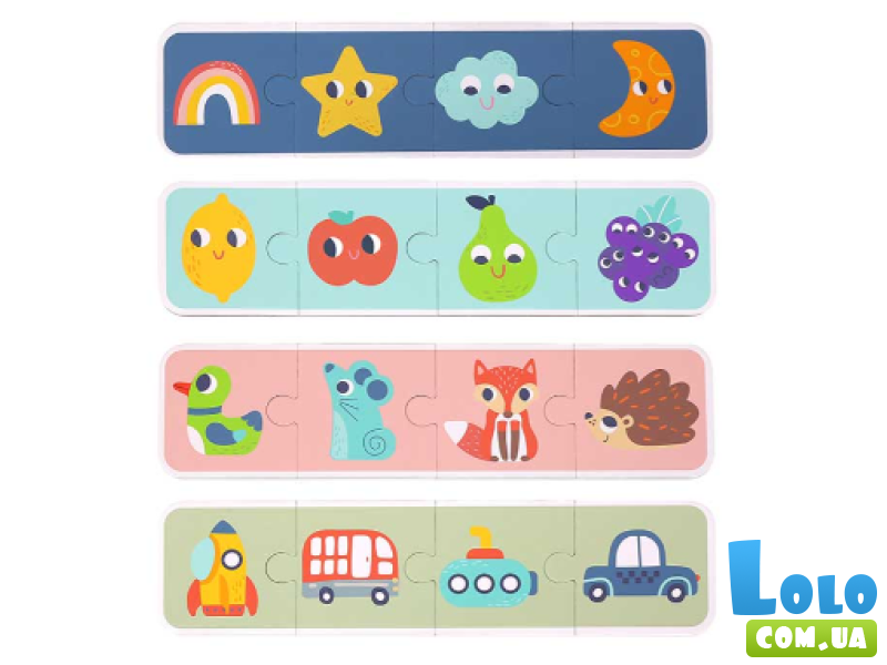 Развивающая игрушка Тактильное лото, Tooky Toy