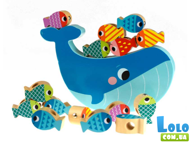 Развивающая игрушка 4 в 1 Кит, Tooky Toy