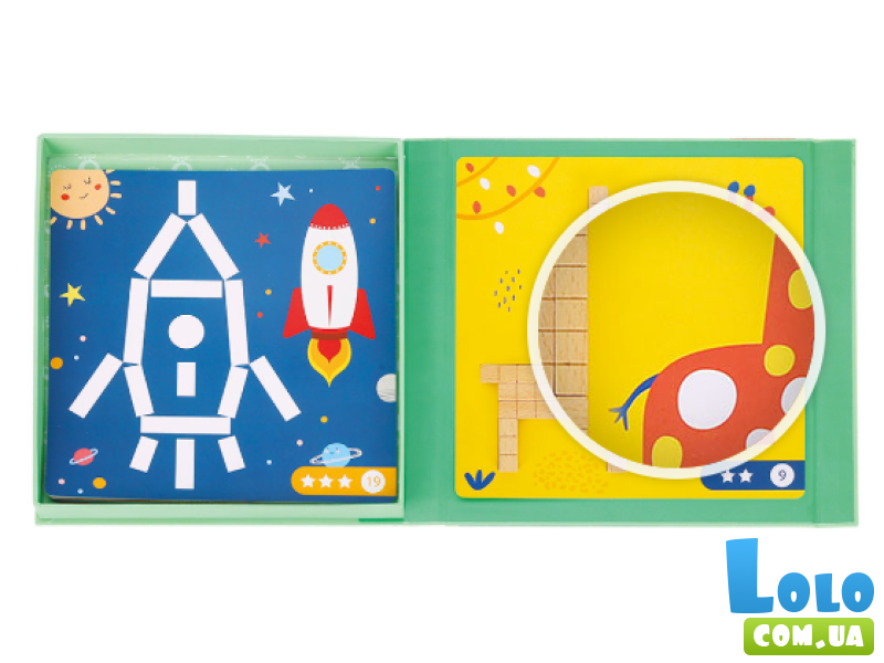 Обучающая магнитная игра Креативные математические палочки, Tooky Land