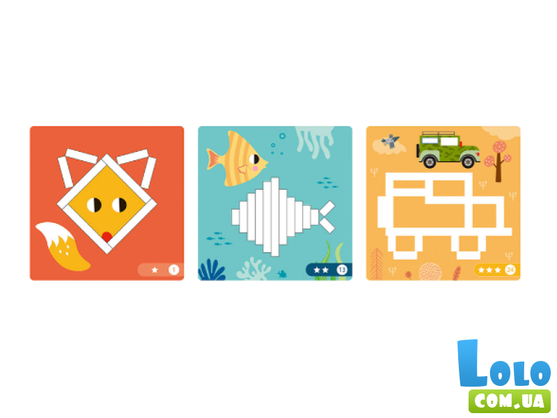 Обучающая магнитная игра Креативные математические палочки, Tooky Land