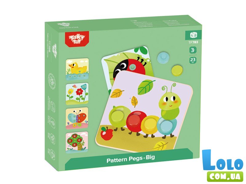 Развивающая игра Моя первая мозаика, Tooky Toy