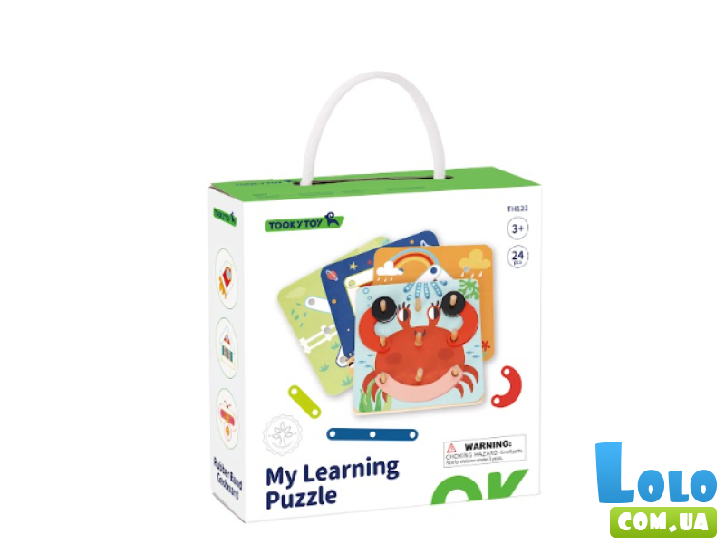 Развивающая игра Мой обучающий пазл, Tooky Toy
