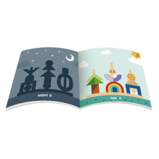 Деревянная логическая игра День и ночь, Tooky Toy