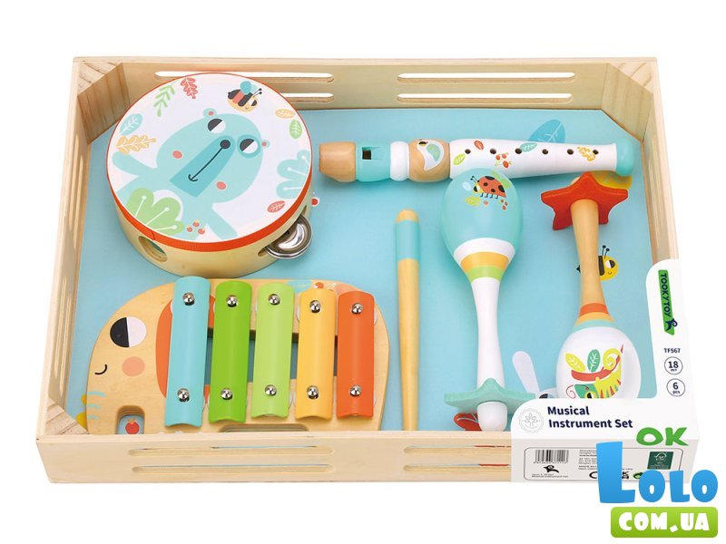 Набор музыкальных инструментов, Tooky Toy