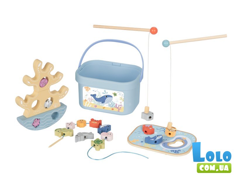 Развивающая игрушка 3 в 1 Морской мир, Tooky Toy