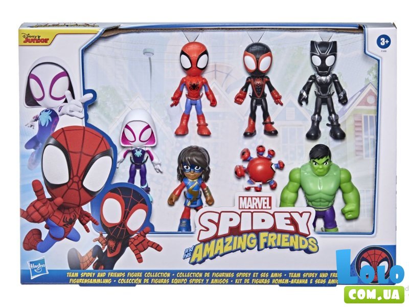 Набор фигурок Спайди и его удивительные друзья, Hasbro